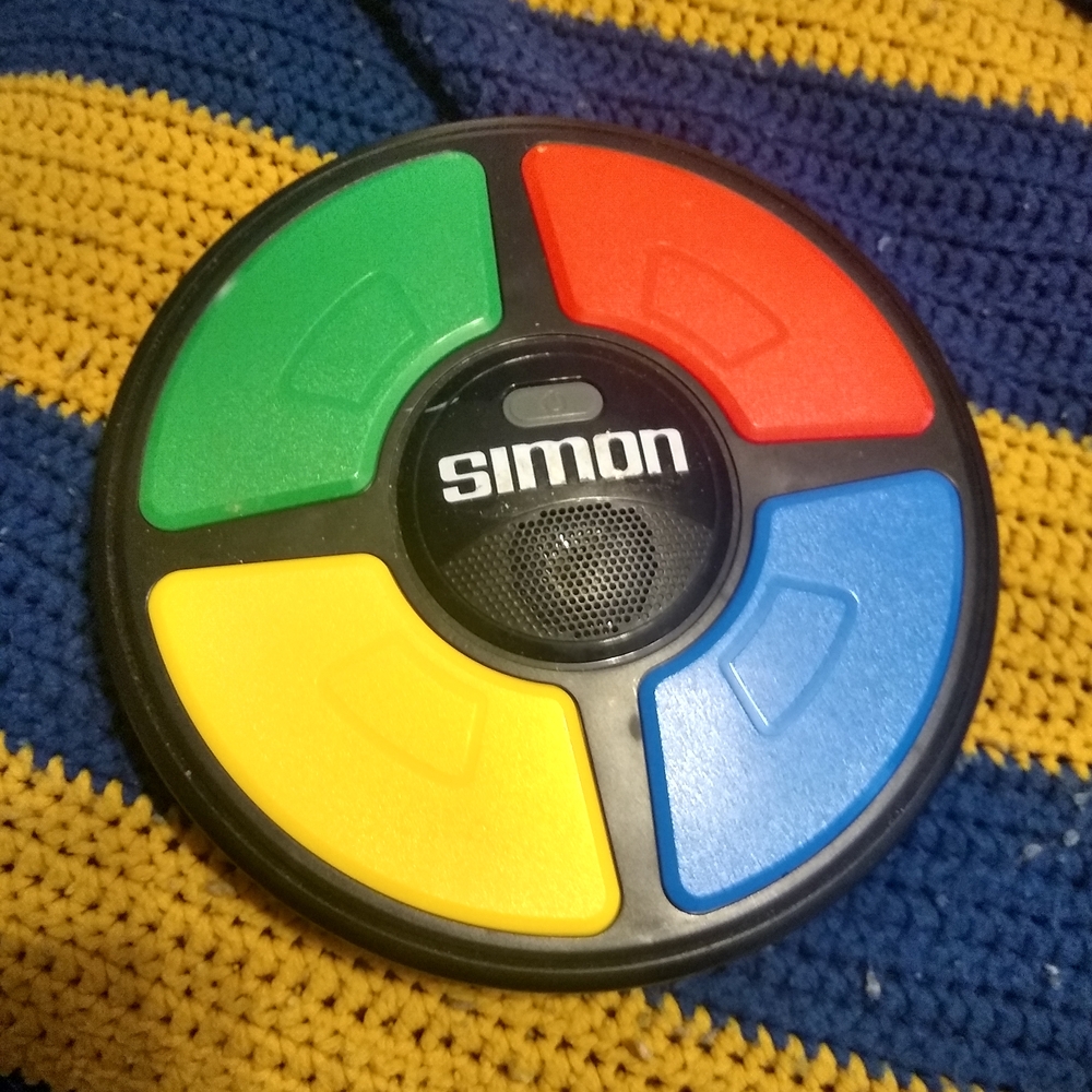 Simons Electronic Memory Game - Multicolor